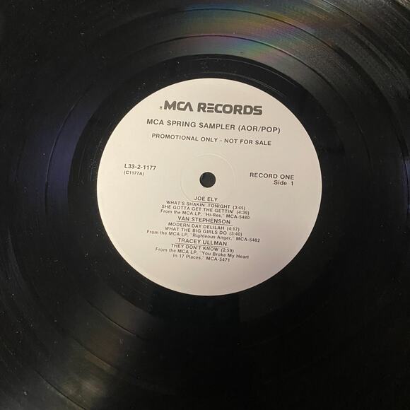 VARIOUS: mca spring sampler aor/pop MCA 12" LP 33 RPM - Picture 9 of 11
